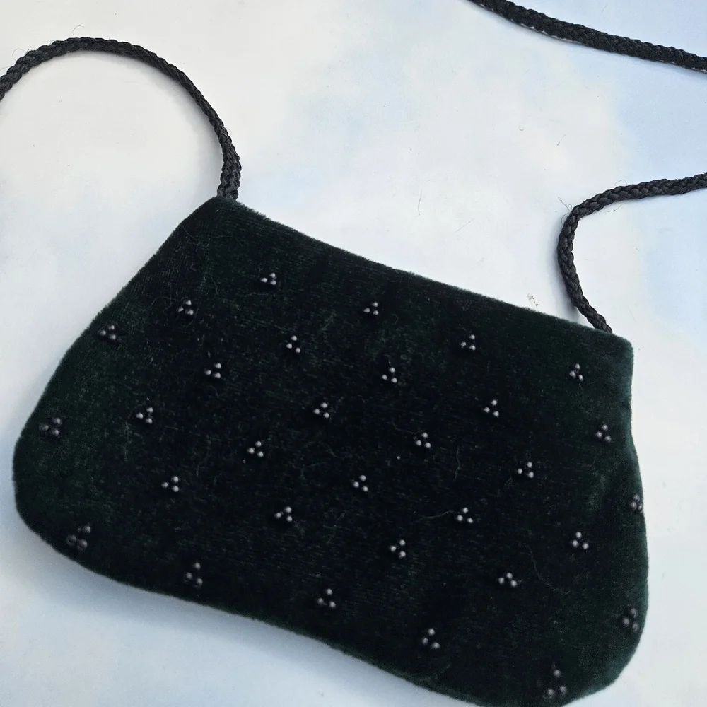 Emerald Green Girls Evening Bag Elegant Special Bag